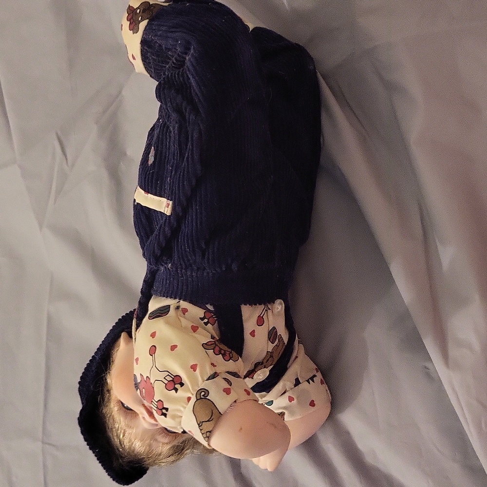 Gustave Wolff Porcelain Doll -Crawling Baby Boy Sammy 12” Signed & NumberedGusta - Picture 3 of 7